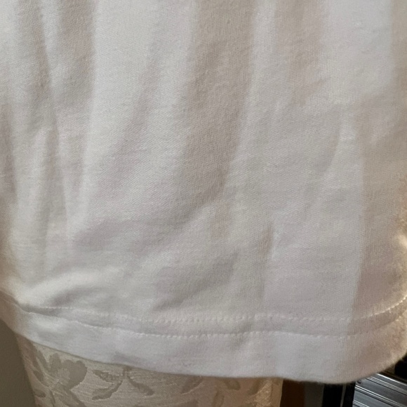 2 Lands End Ladies White Cotton Pima Lisle Turtlenecks,  Medium, Regular, NWT - Picture 8 of 12